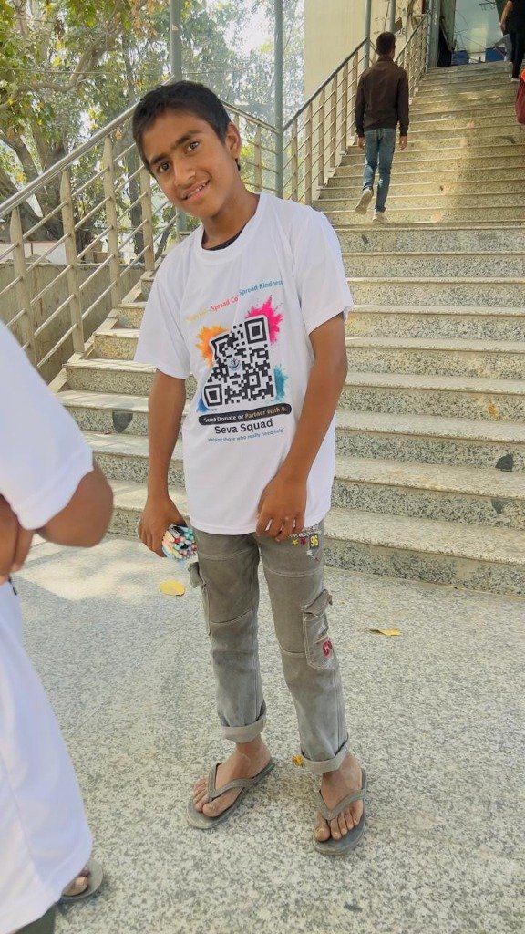 Youth Partner in Custom QR Code Uniform - SevaSquad Pan-India Local Advertising